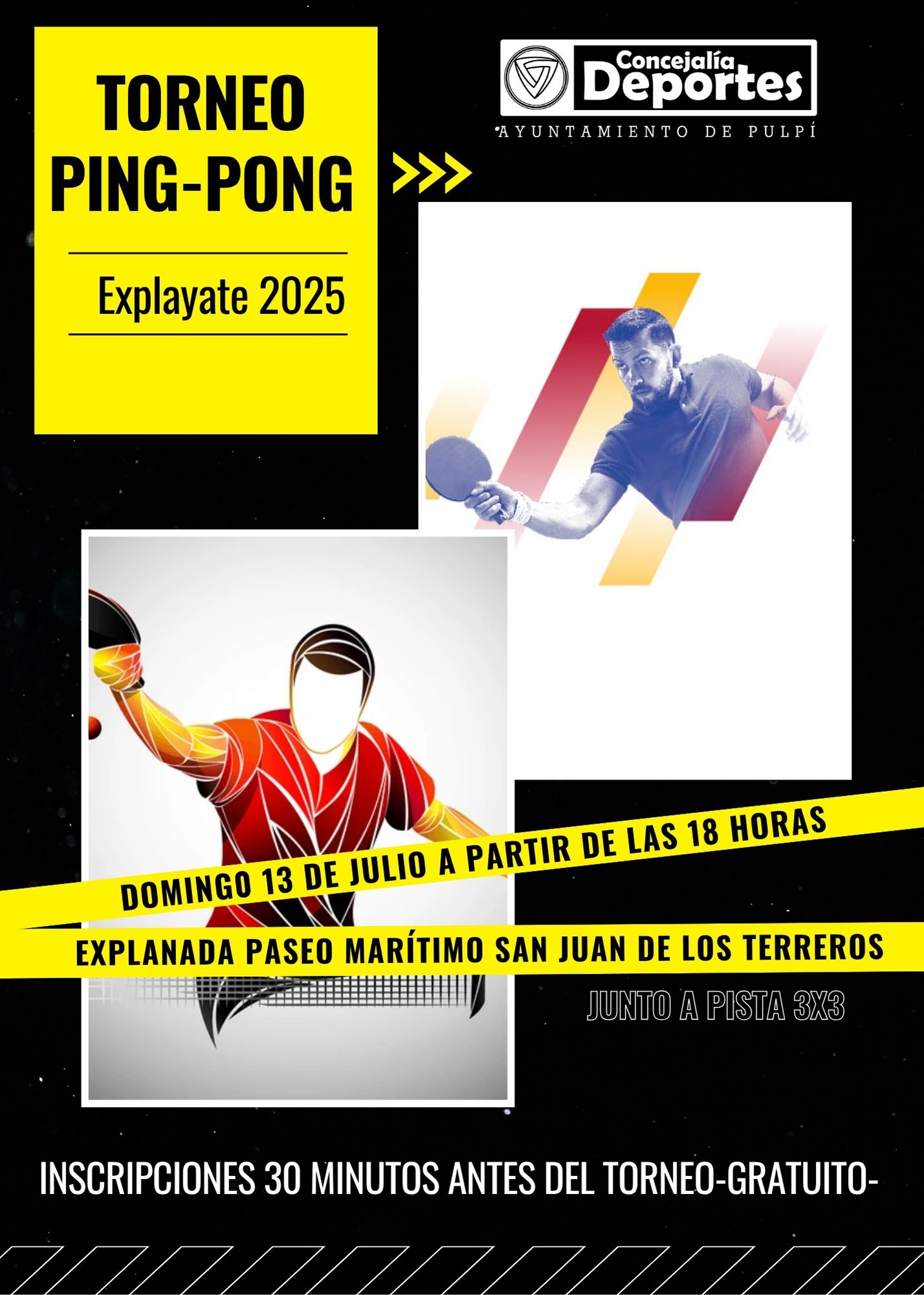 TORNEO PING-PONG EXPLAYATE DOMINGO 13 JULIO 2025 SAN JUAN DE LOS TERREROS-PULPÍ-